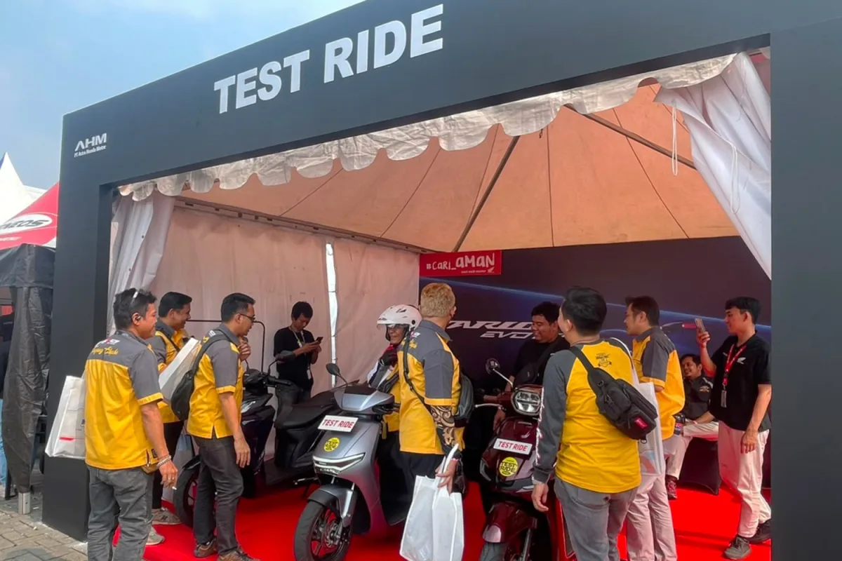 Riding Test GIIAS 2026 Dipadati 255 Pengunjung, Honda Kantongi Penjualan 600 Unit