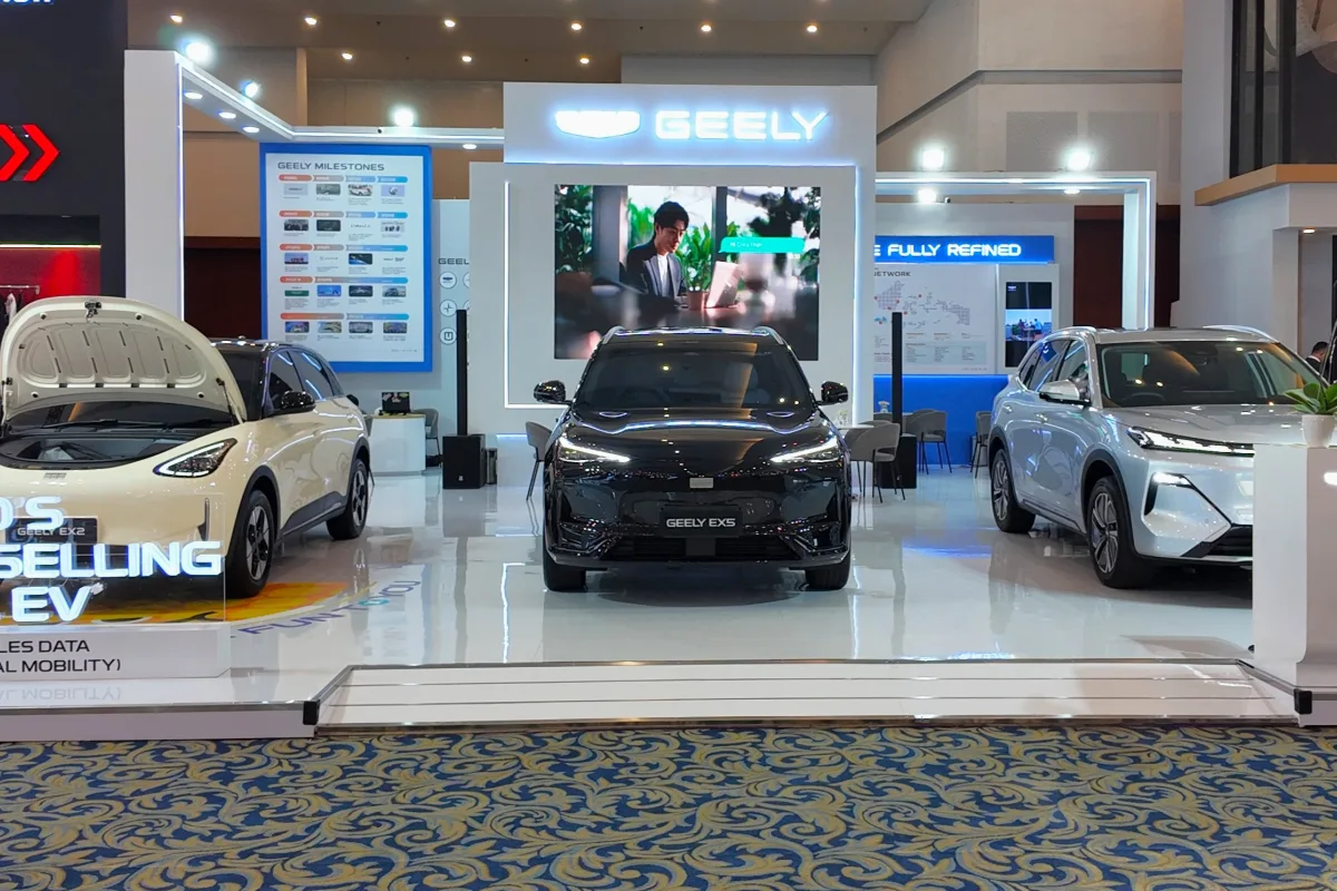 Geely Usung 3 Mobil Listrik Canggih di GIIAS Surabaya 2026