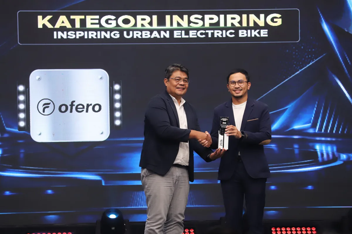 Ofero Stareer 5 Lit Sabet Penghargaan 'Inspiring Urban Electric Bike' 2026, Cek Harga dan Spesifikasinya!