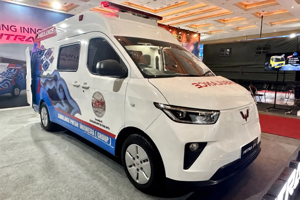 Wuling Sulap Mobil Listrik Mitra EV Jadi Ambulans Canggih di EDRR 2026