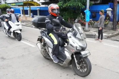 WMS Ajak Pemotor #Cari_Aman saat Berkendara di Tengah Abu Vulkanik