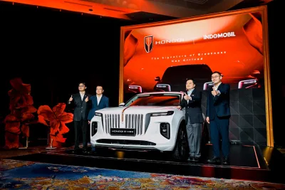 Mobil Mewah Para Pemimpin Tiongkok, Hongqi Resmi Mengaspal di Indonesia Bersama Indomobil