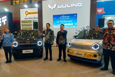 Wuling Aira ev Sapa Bandung, Bawa Edisi Toy Story 5!