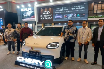 Chery Boyong 4 Mobil Listrik ke GIIAS Bandung 2026, Ada Chery Q!