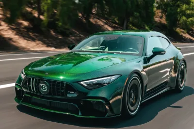 Brabus Rocket GTS Mean Green: Monster Hybrid 1.000 HP