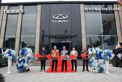 Chery Resmikan Diler Ke-82 di Medan, Perkuat Layanan 3S