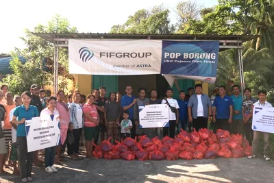FIFGROUP Salurkan 1.200 Sembako untuk Korban Gempa NTT