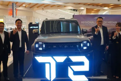 JETOUR T2 i-DM Hadir di Medan, SUV PHEV Rp 700 Juta