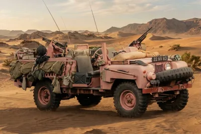 Mengenal Pink Panther: Land Rover Rahasia Pasukan Khusus SAS