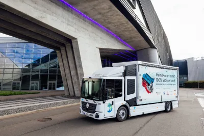 BMW Uji Coba Truk Bermesin Hidrogen Pertama di Jerman