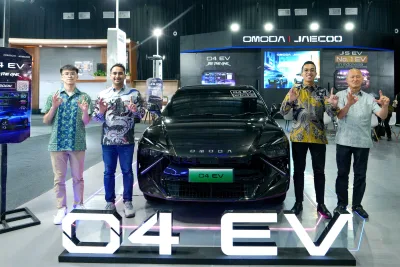 OMODA O4 dan JAECOO J5 EV Sapa Makassar di GIIAS 2026