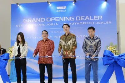 Geely Buka Diler 3S Pertama di Jogja, Genapkan 50 Jaringan