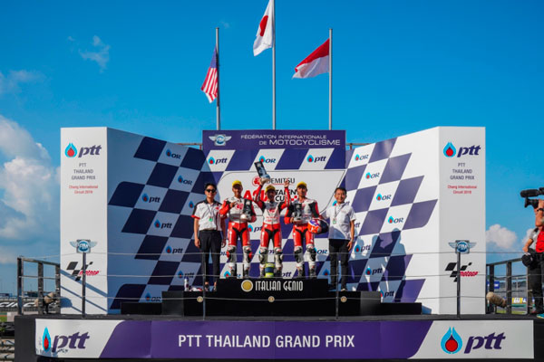 Merah Putih Berkibar di ATC Thailand Berkat Dua Pebalap Honda
