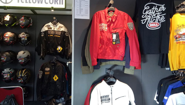 Yellow Corn Andalkan Produk Jaket Premium di IIMS Motobike 2019