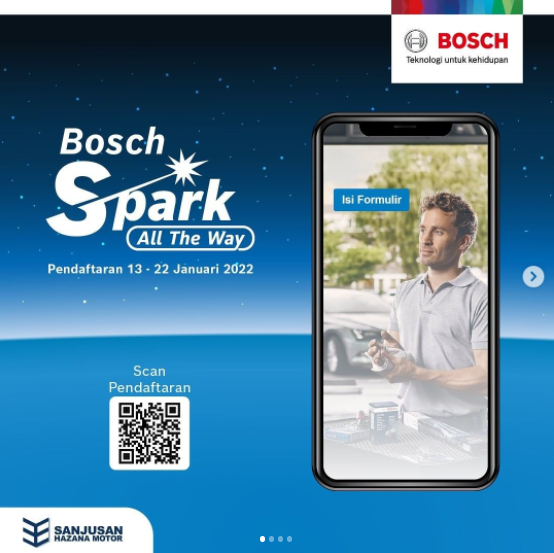 Bosch Bagikan 6.000 Busi Gratis untuk Konsumen