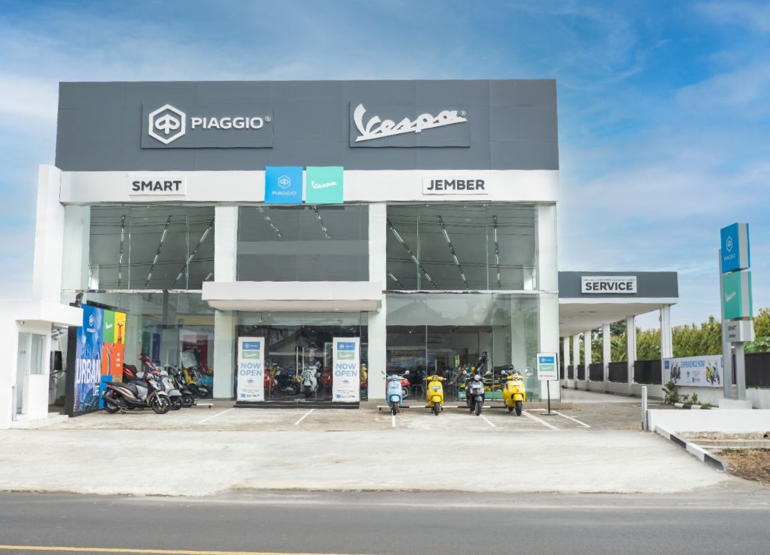 Dealer Premium Motoplex Piaggio Vespa Hadir di Kota Jember