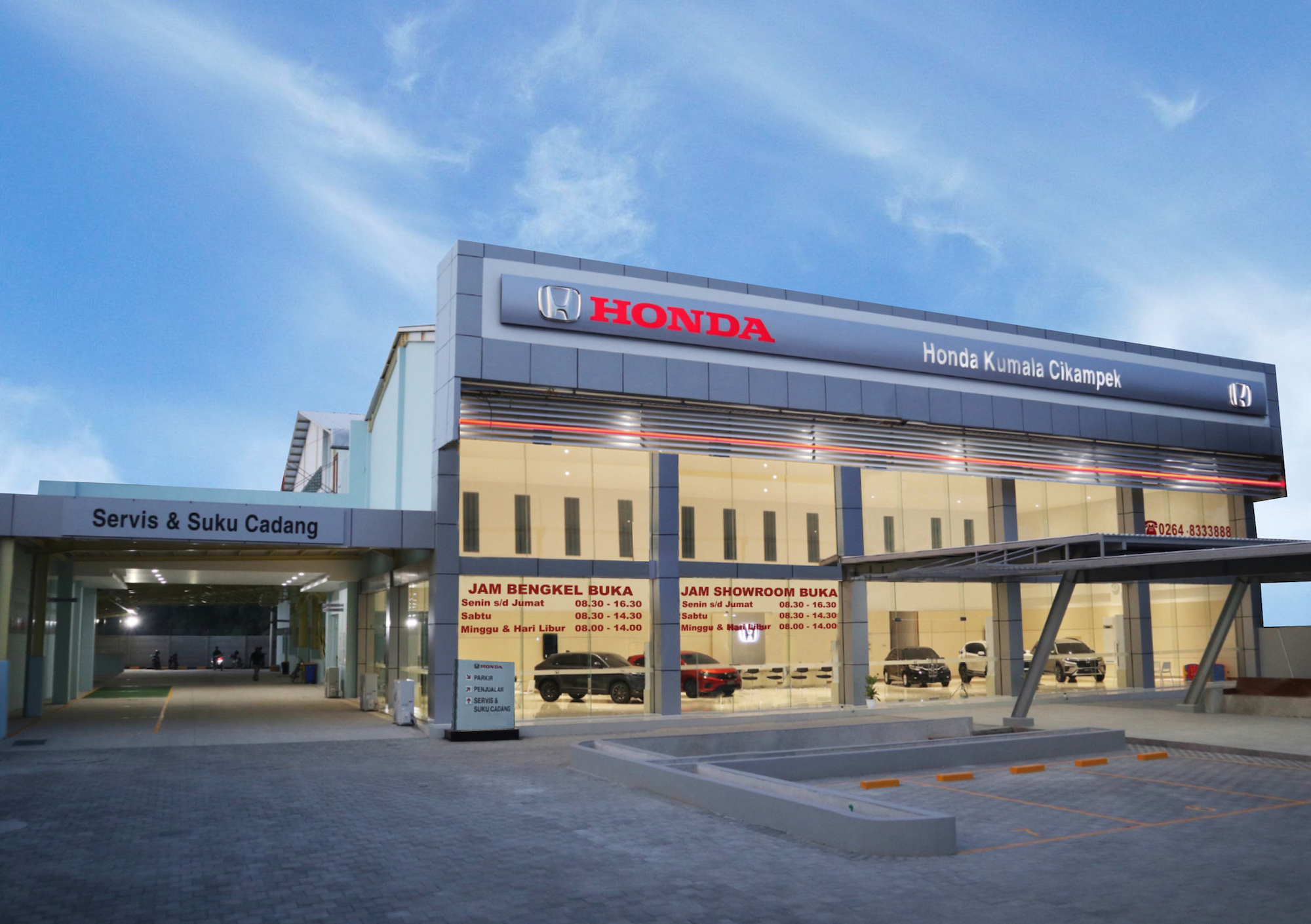 Honda Resmikan Dealer Pertama di Cikampek