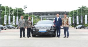 (2) Handover Ceremony Genesis Electrified G80 & Hyundai IONIQ 5 for G20 Summit Indonesia 2022