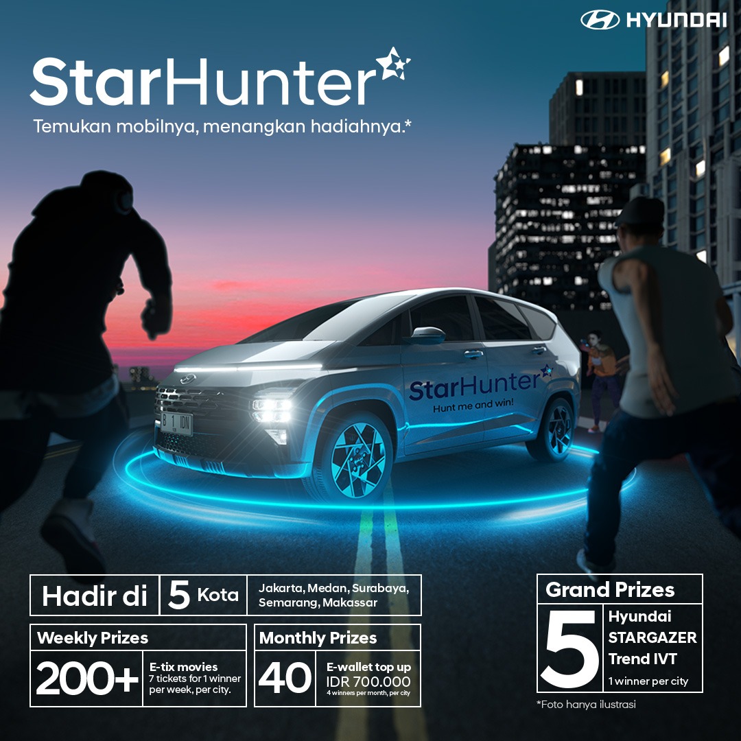 Hyundai Gelar Kompetisi StarHunter Berhadiah Stargazer