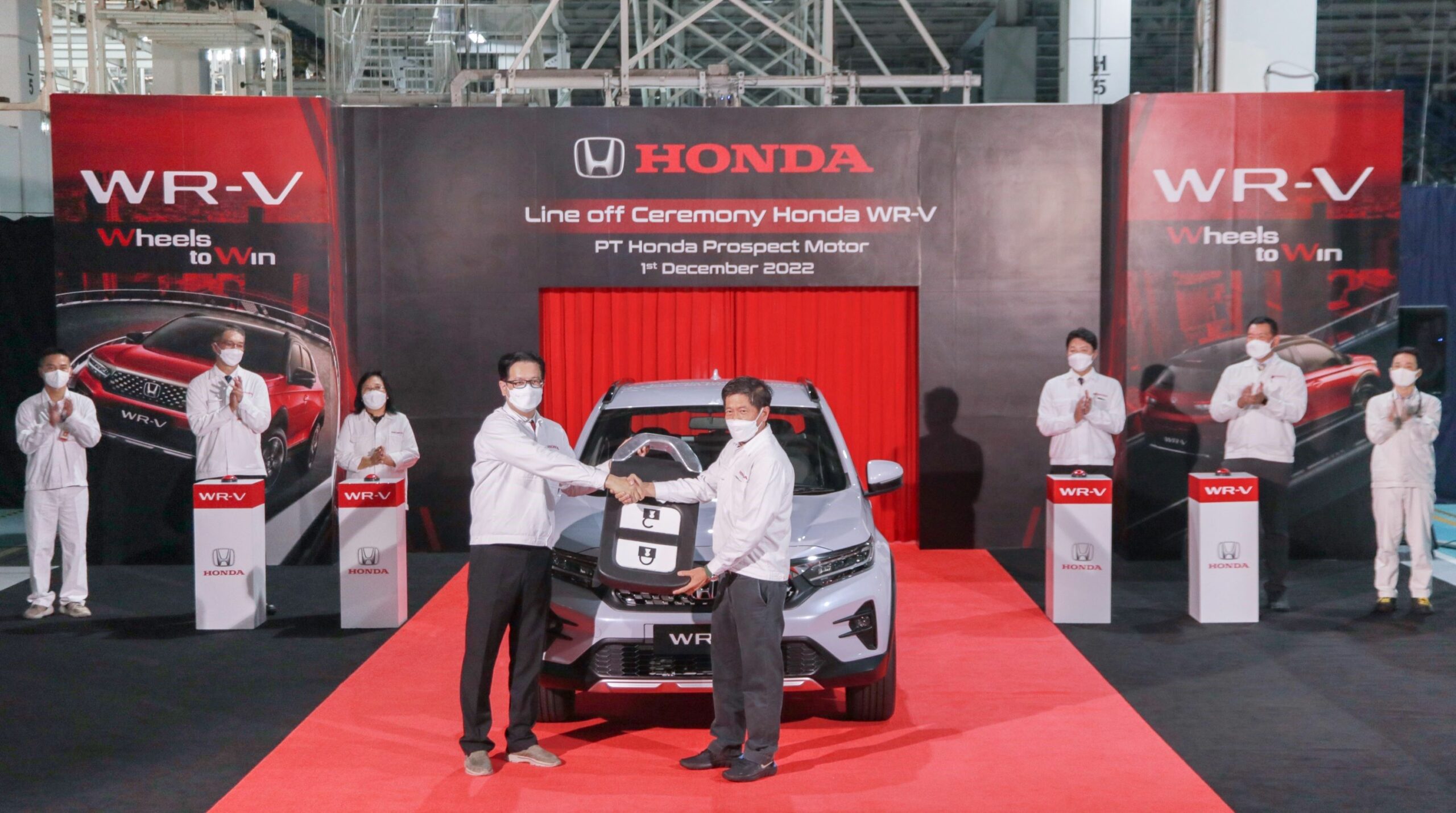 Honda Awali Desember dengan Memulai Produksi Massal Pertama WR-V