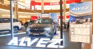 Wuling Motors (Wuling) memperkenalkan Compact SUV terbarunya yakni Alvezs, Style and Innovation in One SUV, kepada masyarakat Kota Bekasi di Summarecon Mall Bekasi (1)