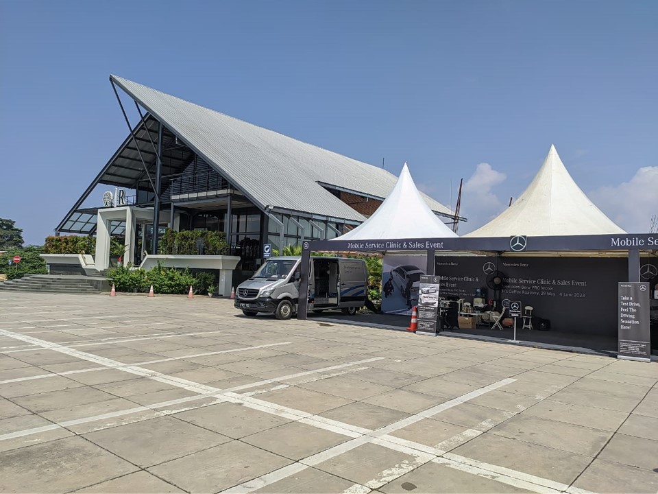 Mercedes-Benz Mobile Service Clinic and Sales Event hadir Perdana di Bandar Lampung